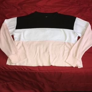 Longs leave crop top
